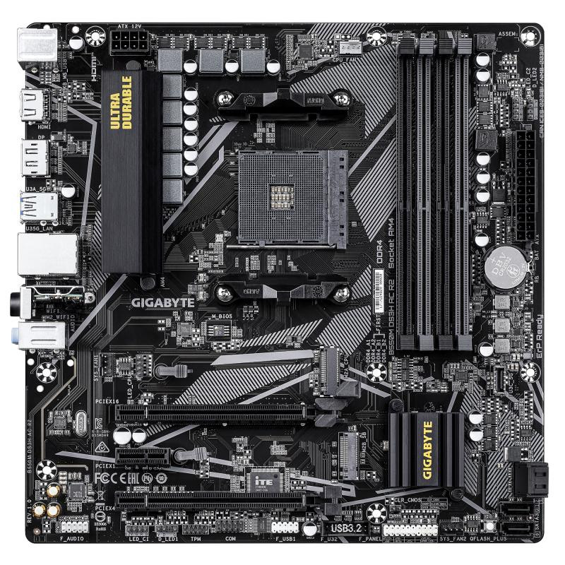 Gigabyte B550M DS3H AC R2