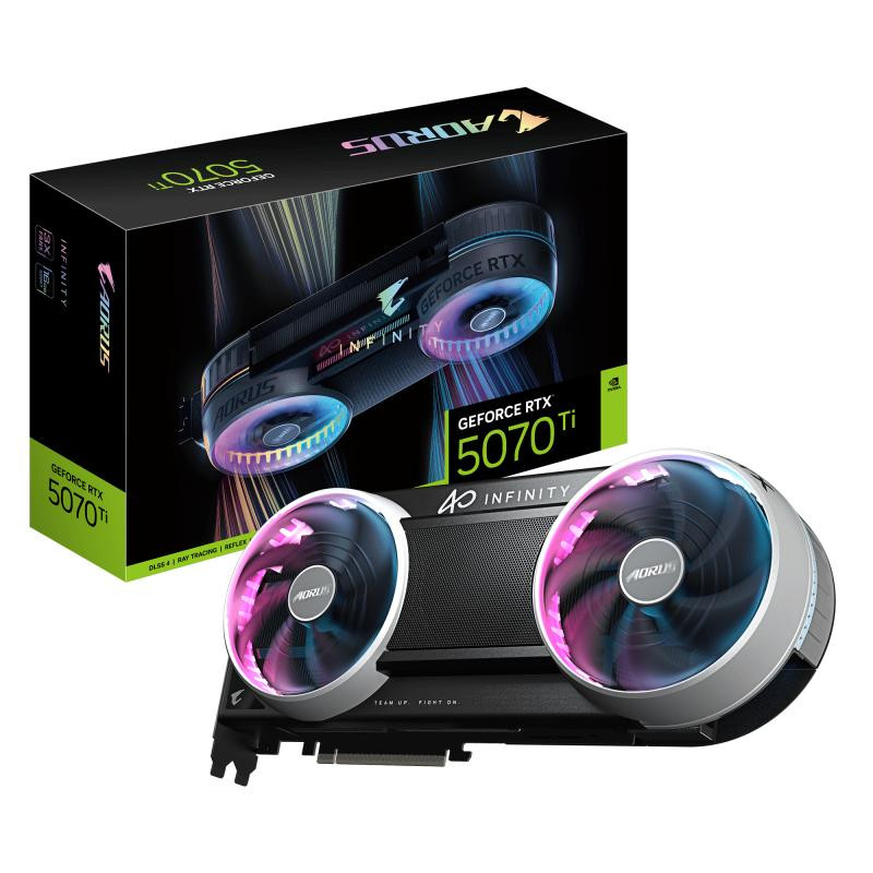 Gigabyte Aorus GeForce RTX 5070 Ti Infinity 16G