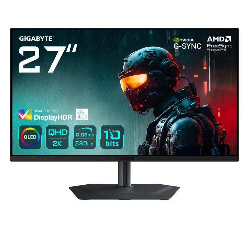 Gigabyte MO27Q2A Moniteur de jeu OLED 2K QHD 27"