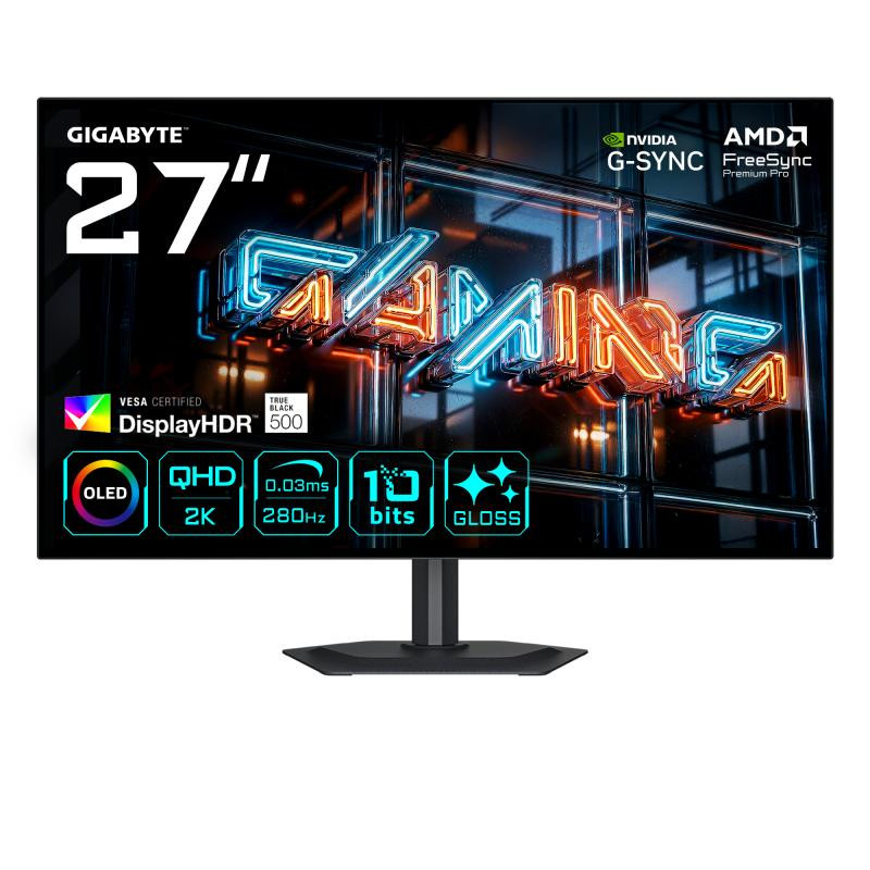 Gigabyte MO27Q28GR Moniteur Gaming Woled Brillant 27" QHD