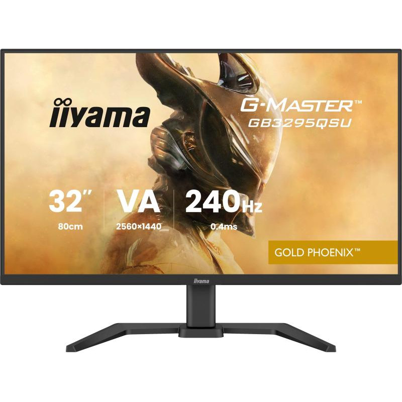 iiyama G-MASTER GB3295QSU-B1 · 31,5″, QHD