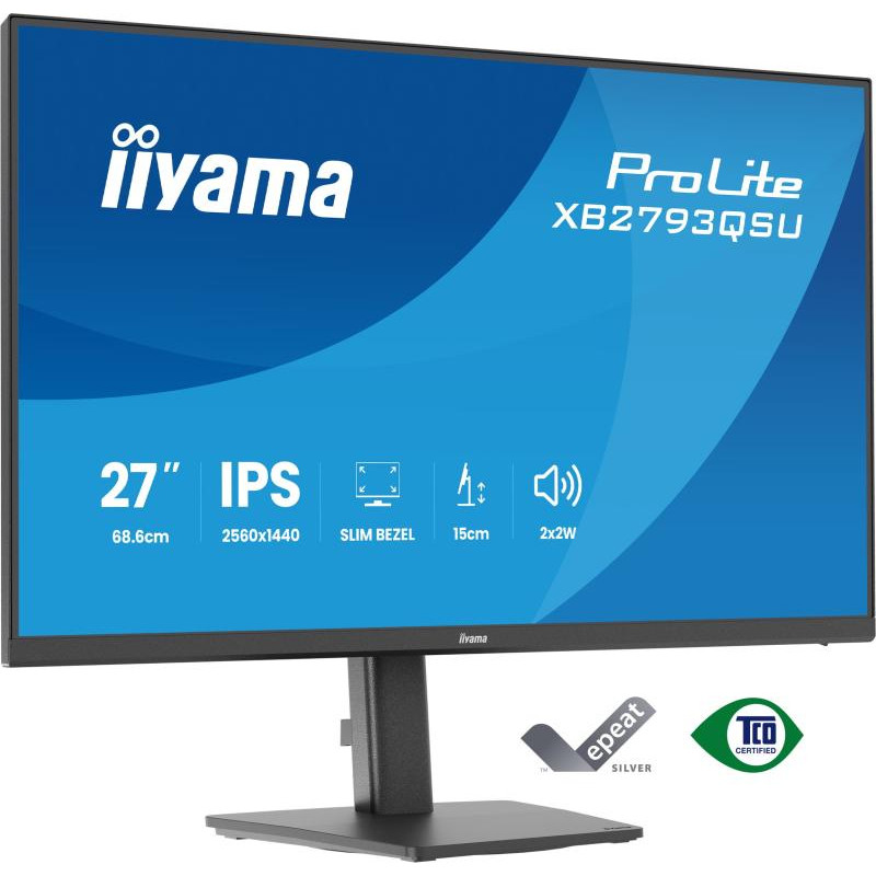 iiyama ProLite XB2793QSU-B1 · 27″, QHD