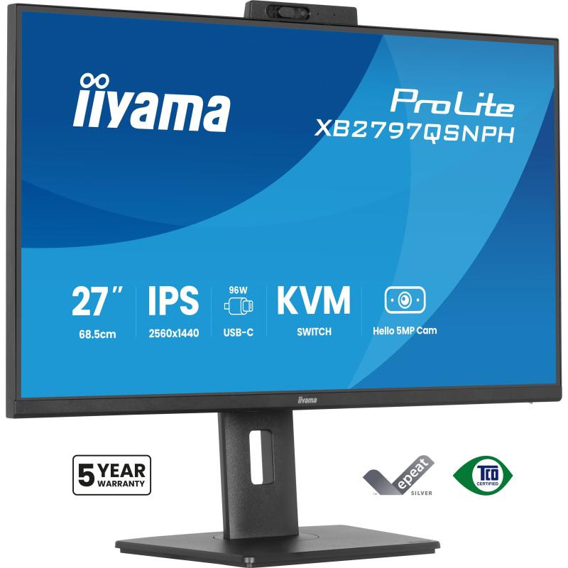 iiyama ProLite XB2797QSNPH-B1 · 27″, QHD