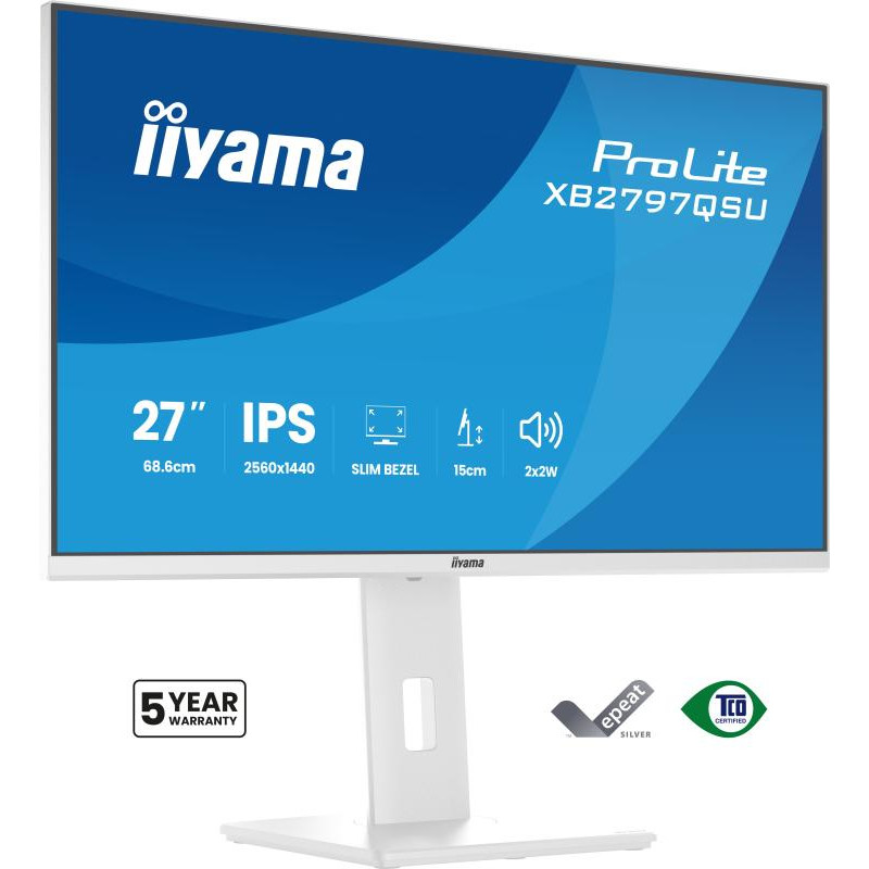 iiyama ProLite XB2797QSU-W1 · 27″, QHD