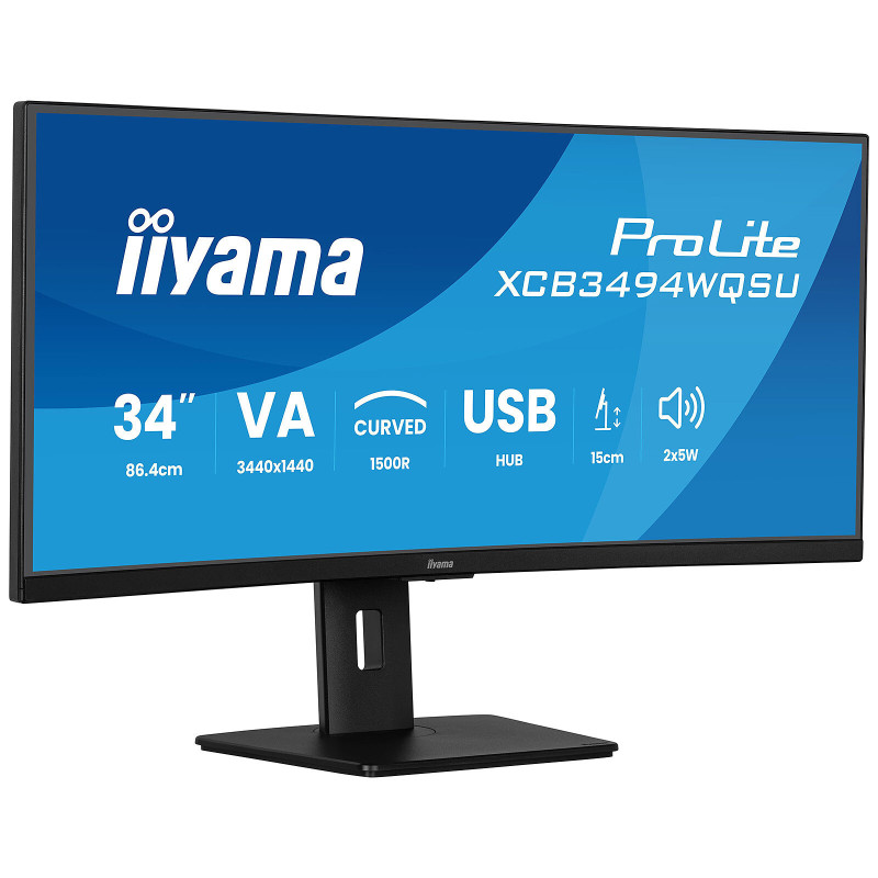 iiyama ProLite XCB3494WQSU-B1 · 34″, UWQHD