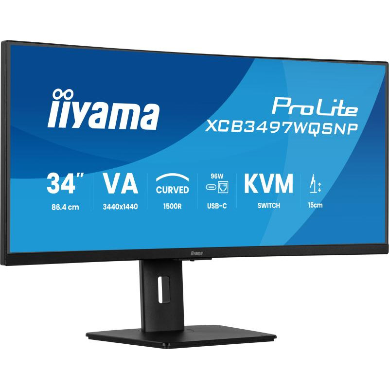 iiyama ProLite XCB3497WQSNP-B1 · 34″, UWQHD