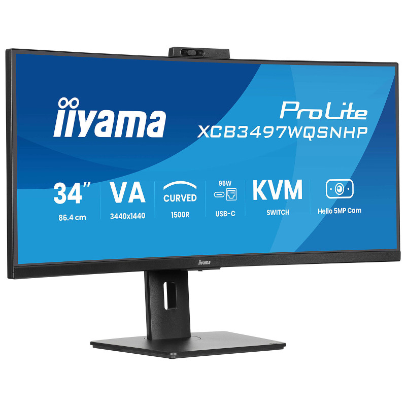 iiyama ProLite XCB3497WQSNPH-B1 · 34″, UWQHD