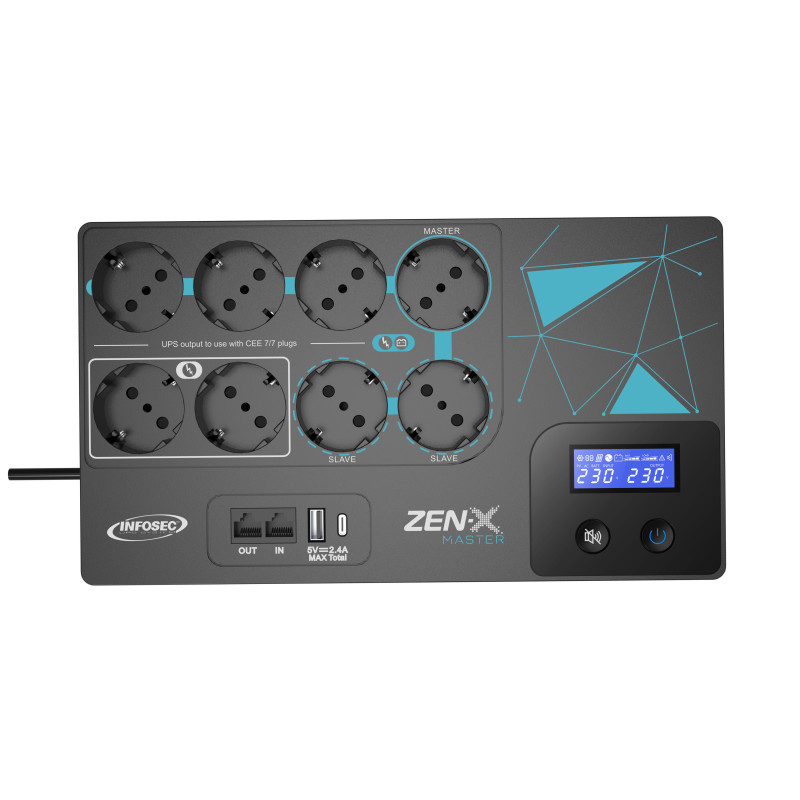 Infosec Zen-X Master 1000 FR/SCHUKO