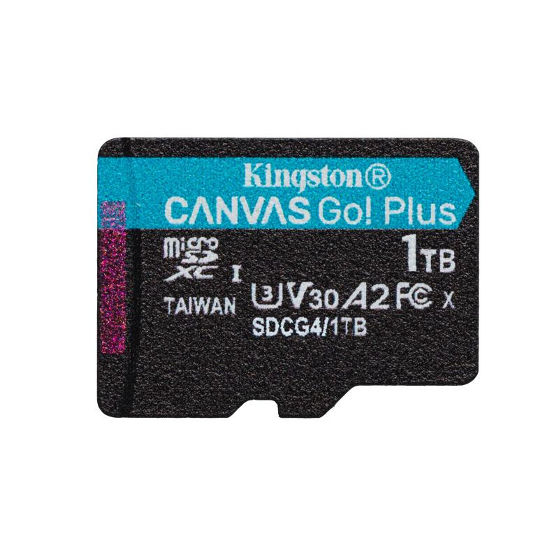 Kingston 1TB Canvas Go Plus Gen4 200R A2 U3 Single Pack w/o ADP