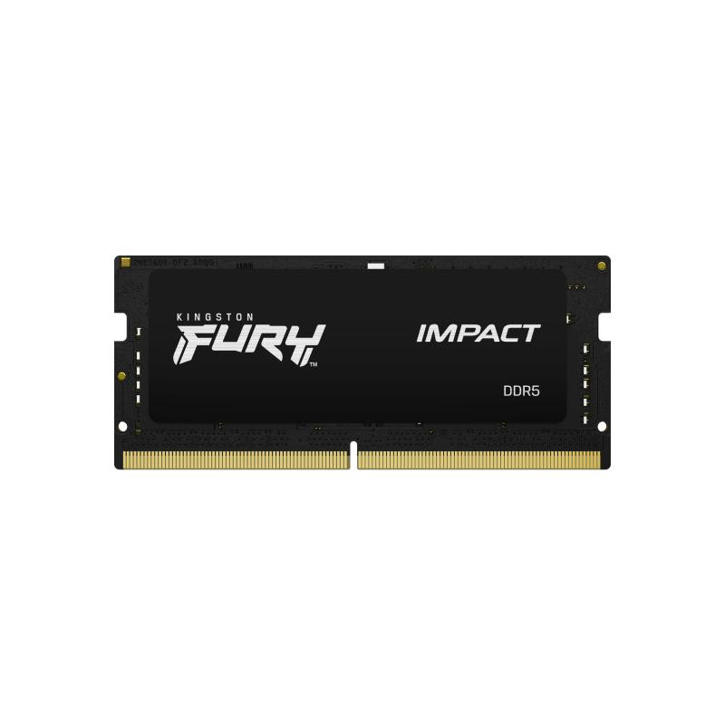 Kingston Fury DDR5 SODIMM Impact PnP CL40 32 Go 5 600 MT/s (Kit de 2)