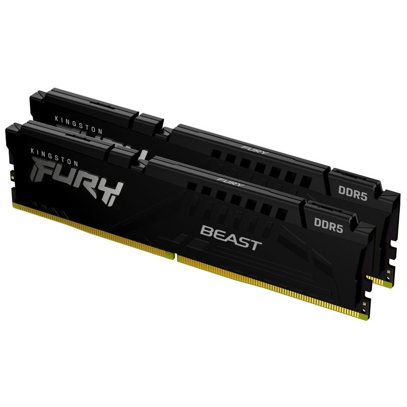 Kingston Fury Beast 64 Go 5600 MT/s DDR5 CL36 DIMM (Kits de 2) Black EXPO