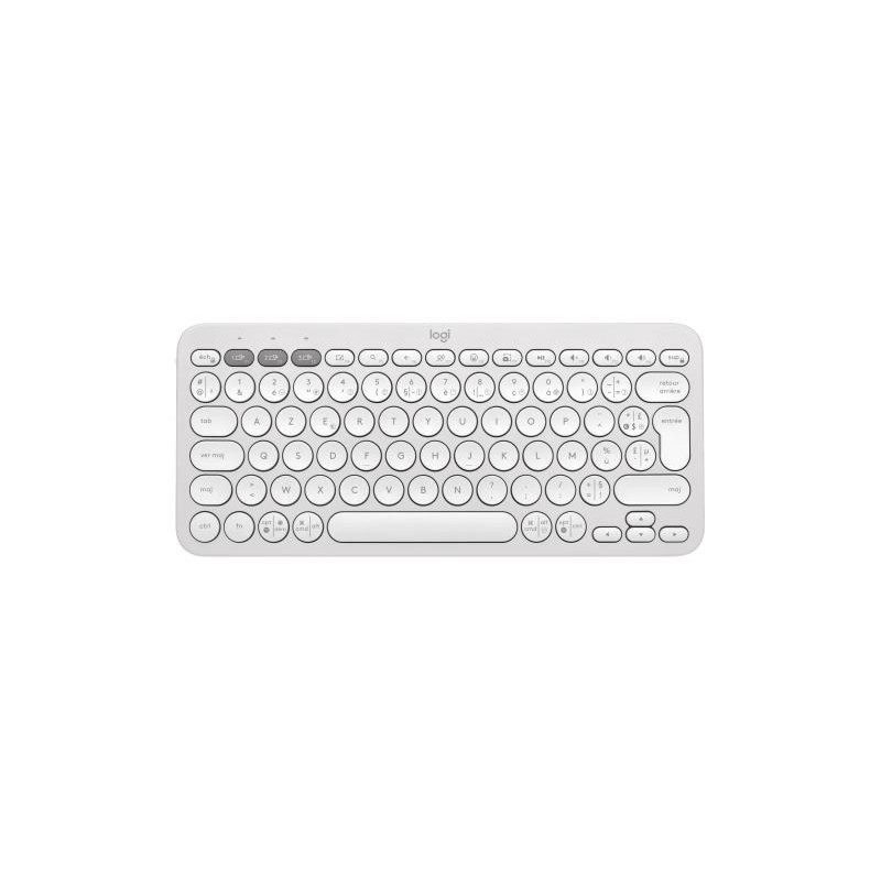 Logitech Pebble Keys 2 K380s Blanc