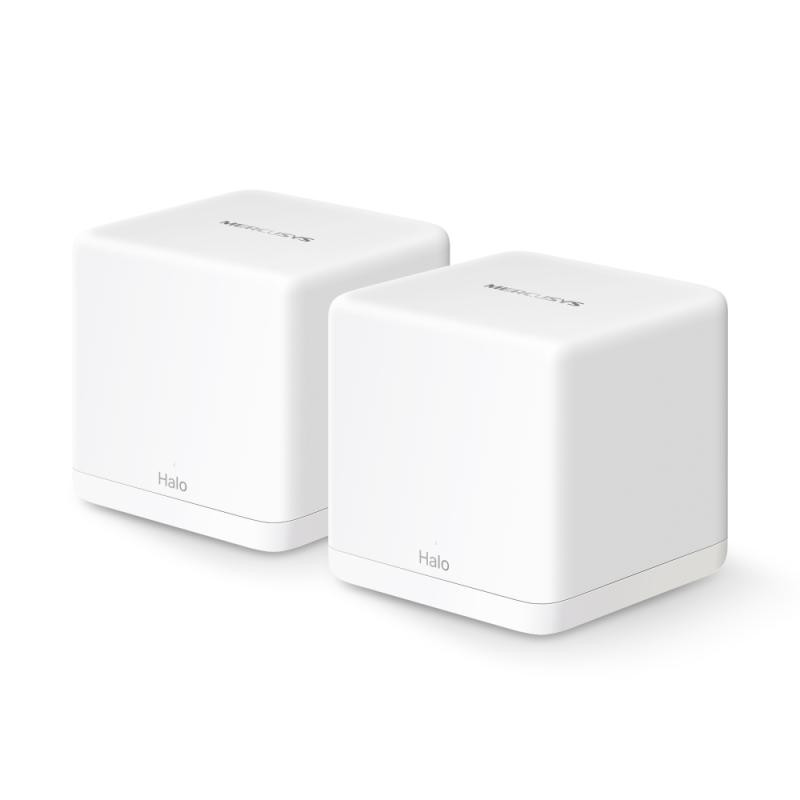 Mercusys HALO H60X Bi-bande (2,4 GHz / 5 GHz) Wi-Fi 6 (802.11ax) Blanc 2 Interne