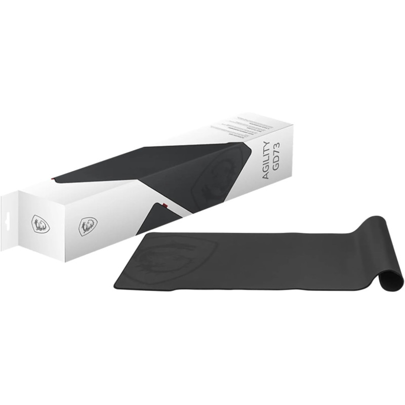 MSI Agility GD73 tapis de souris Tapis de souris de jeu Noir