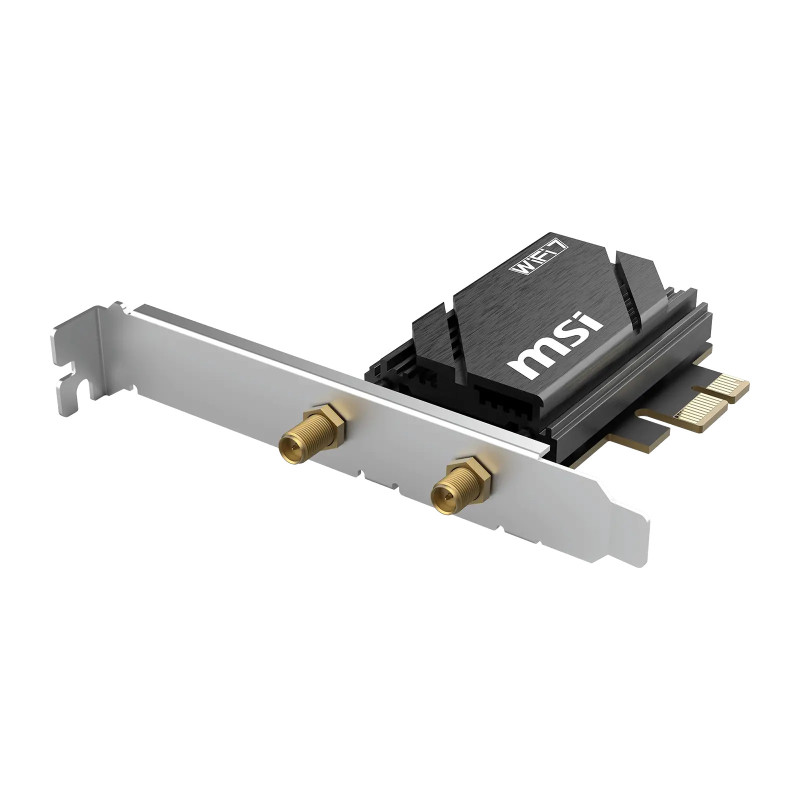 MSI HERALD BE6500 WiFi 7 - Carte Réseau WIFI