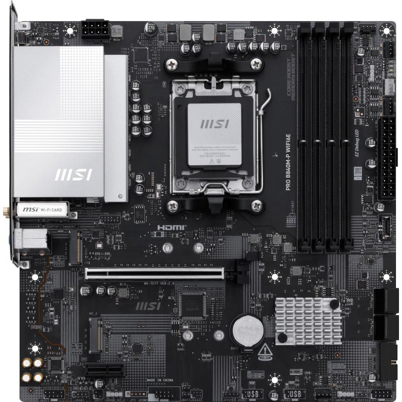 MSI PRO B840M-P WIFI6E