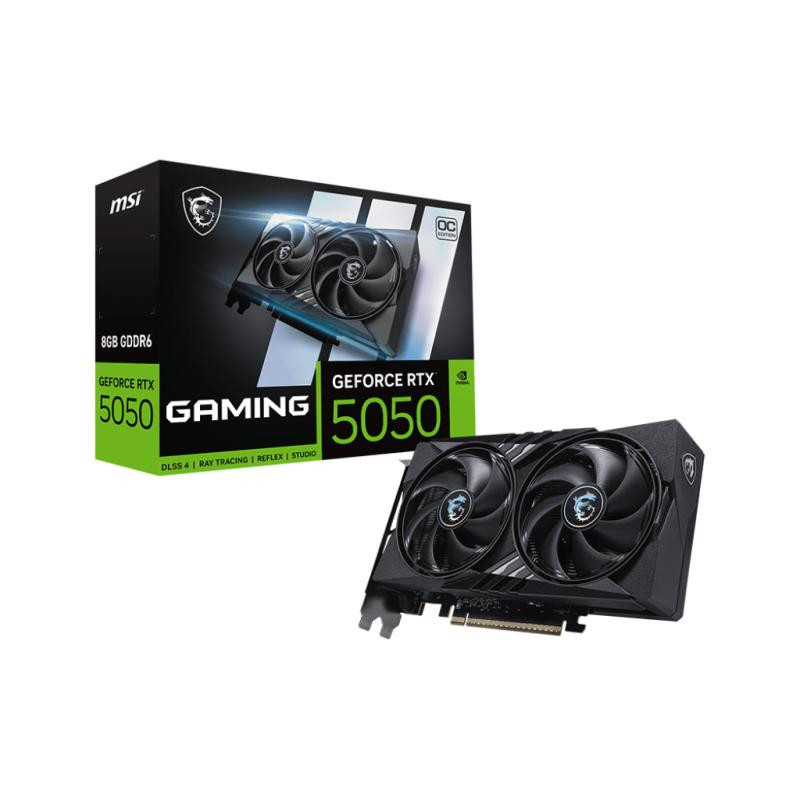 MSI GeForce RTX 5050 8G Gaming OC Nvidia 8 Go GDDR6