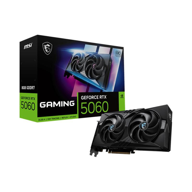 MSI GeForce RTX 5060 8G Gaming OC Nvidia 8 Go GDDR7