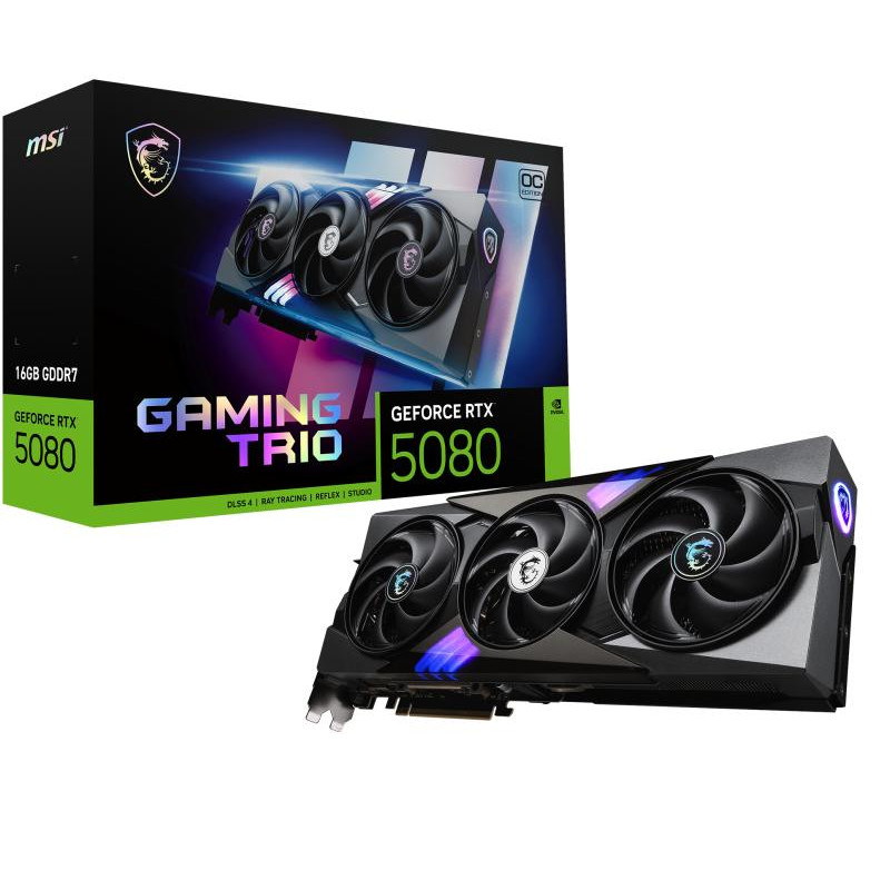 MSI Gaming Geforce RTX 5080 16G Trio OC