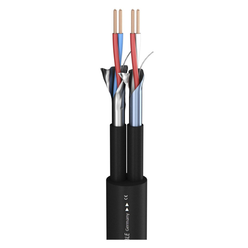 Sommer Cable Câble Microphone 2x2x0,34mm²