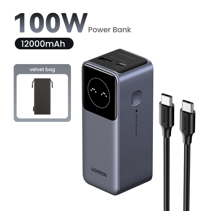 Ugreen Batterie d'Urgence Tour 12000mAh 100W