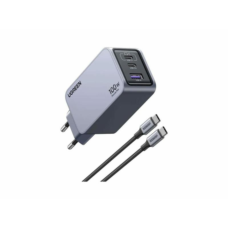 Ugreen Chargeur 100W + Câble USB-C > USB-C