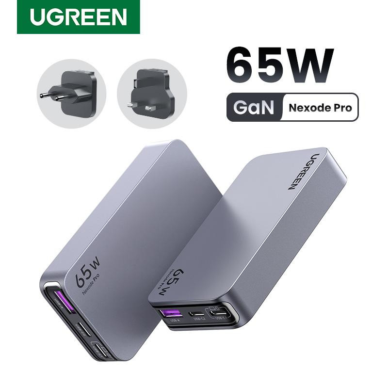 Ugreen Chargeur Secteur 65W Ultra Plat Voyage